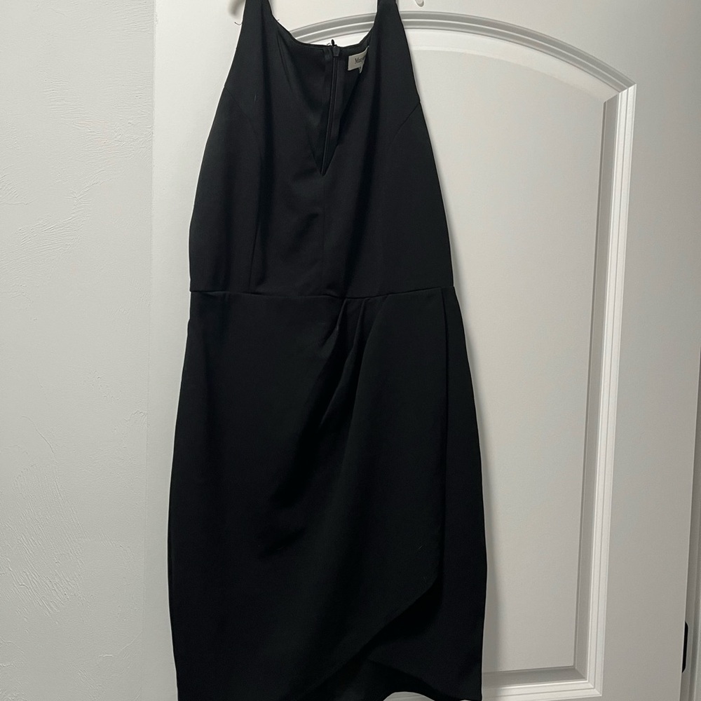 Mini black dress, medium, worn once